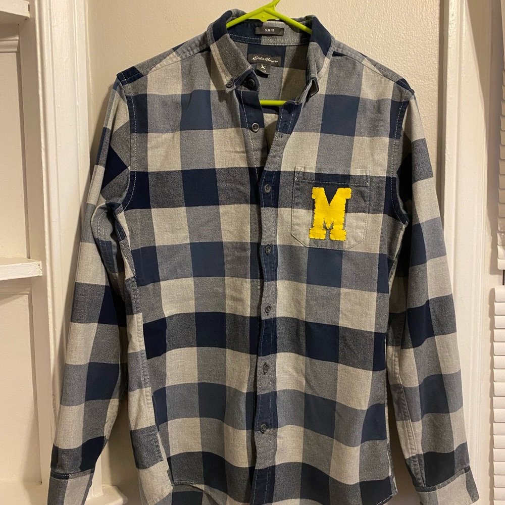 University of Michigan flannel